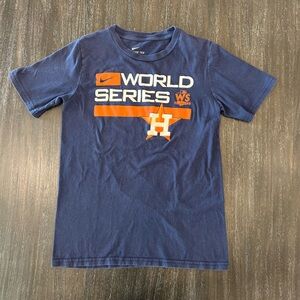 Nike 2022 Astros World Series Youth T-Shirt